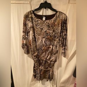 MSK, size Medium top with chain belt.